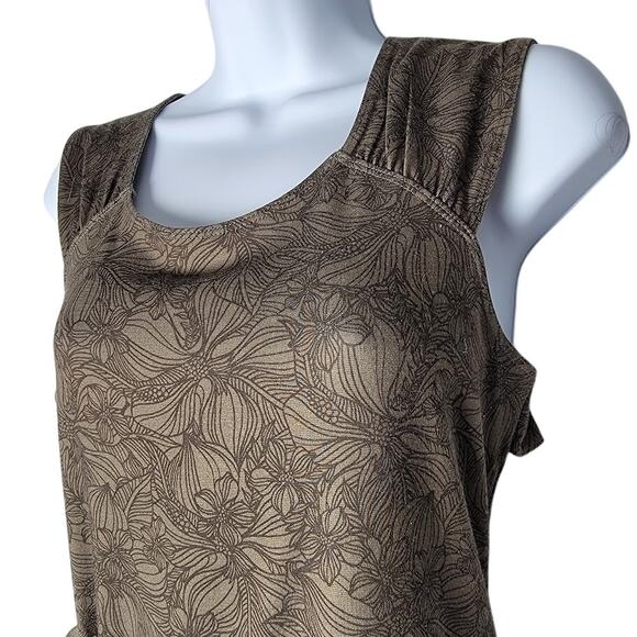 Merrell Petite Small Sleeveless Hiking Sport Travel Dress Opti-Wick SFP 50 Fall - Picture 2 of 11